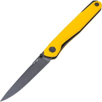 Нож складной MR.BLADE ASTRIS GEN.2 (Black Stonewash, G10 Yellow