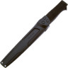 Туристический нож MR.BLADE OWL-B STONEWASH сталь 8Cr14MoV, рукоять Black TPR MB102